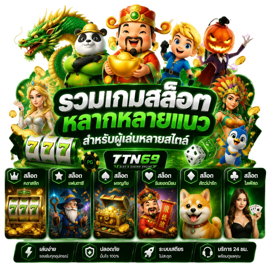 รวมเกมสล็อตหลากหลายแนวสำหรับผู้เล่นหลายสไตล์